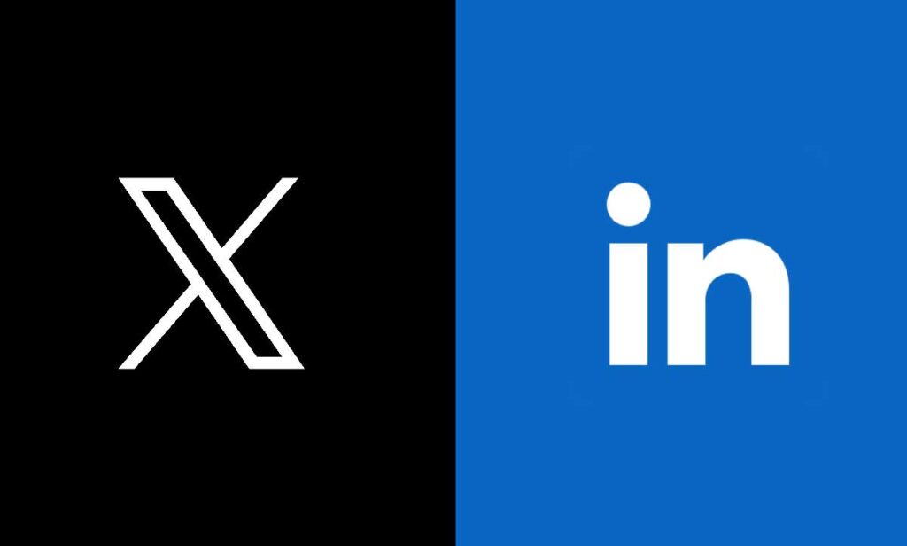 X & Linkedin